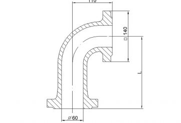 Колено Т 215.01.03.002А-02