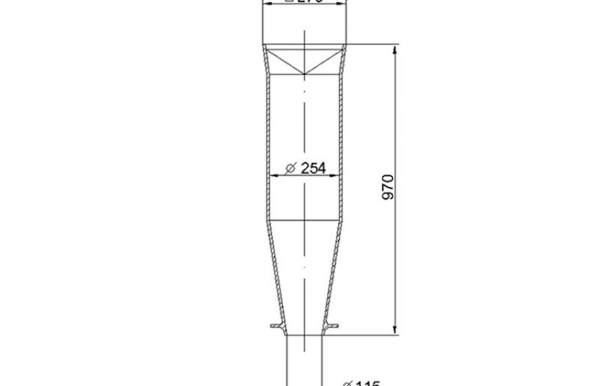 Корпус циклонного элемента T70.00.008