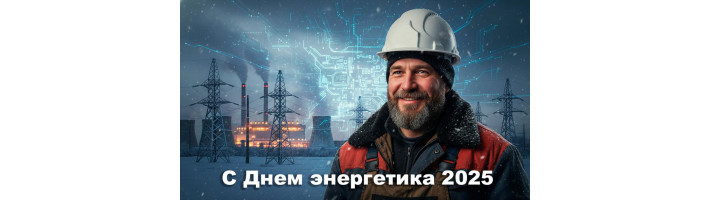 Поздравляем с Днём энергетика 2025!