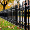 Чугунная ограда