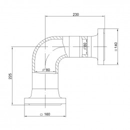 Колено Т 269.00.002А