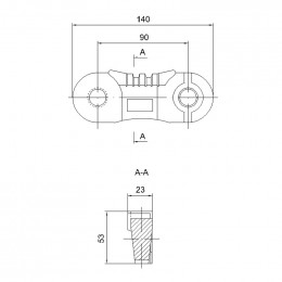 Колосник ведомый Т359.02.02.00.002