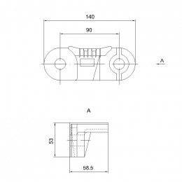 Колосник крайний левый Т359.02.02.00.004