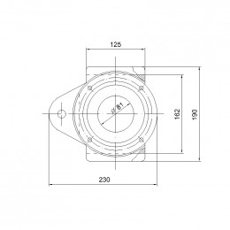 Корпус подшипника Т359.02.03.00.001