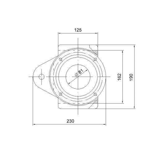 Корпус подшипника Т359.02.03.00.001
