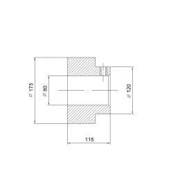 Шкив средний Т359.02.03.00.003