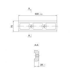 Уплотнение боковое Т252.01.01.009