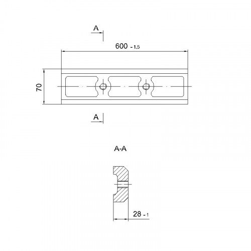 Уплотнение боковое Т252.01.01.009