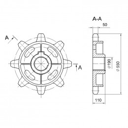 Звездочка Т20.02.002