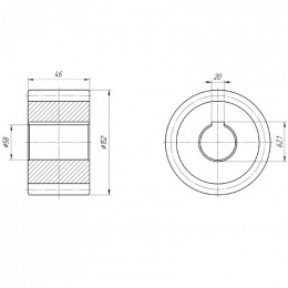 Колесо зубчатое 00.5701.004