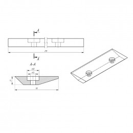 Колосник-уплотнение (шлакосниматель) 00.1603.031