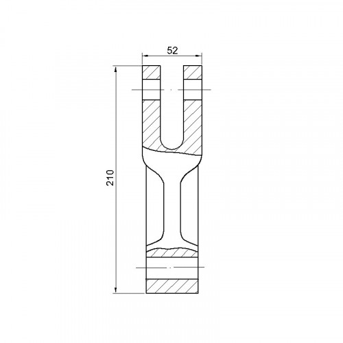 Вилка 0-40-17 (00.6322.007)