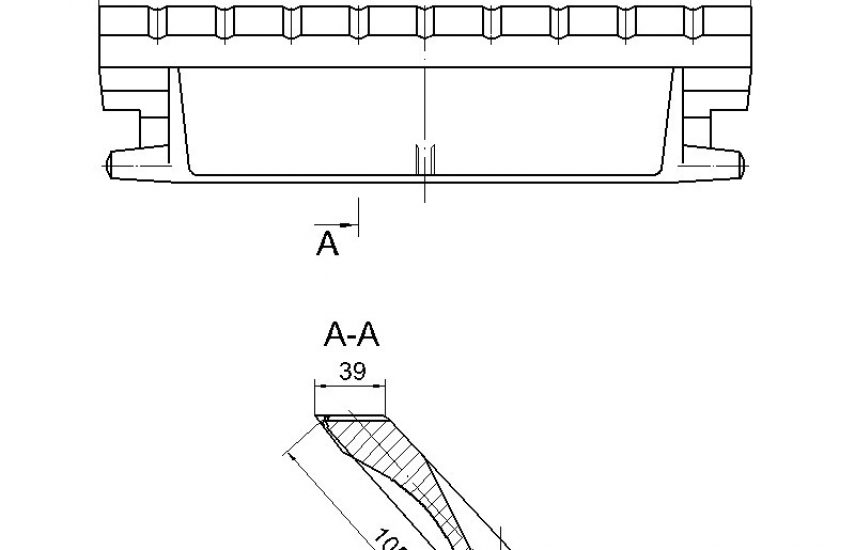 Колосник Т220.13.001 (00.1603.038)
