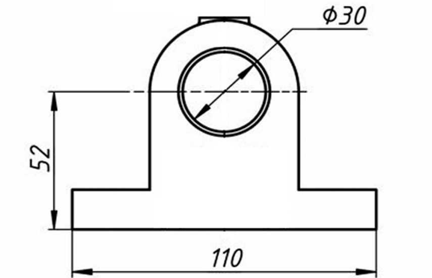 Корпус опоры 00.3455.043